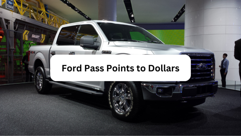 FordPass Points to Cash Calculator FordPass Points to Cash Calculator